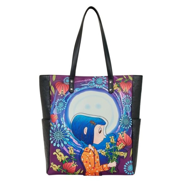 NWT Coraline Garden Glow In The Dark Tote Bag - Picture 1 of 3